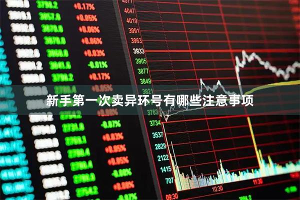 新手第一次卖异环号有哪些注意事项