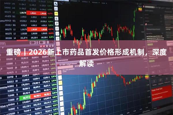 重磅｜2026新上市药品首发价格形成机制，深度解读
