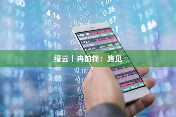 缙云丨冉前锋：路见